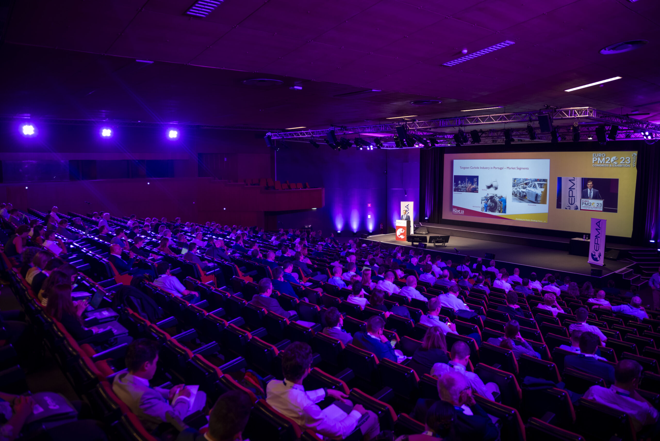 EURO PM2023 Congress & Exhibition in Lisbon Portugal on Monday 2nd October 2023.